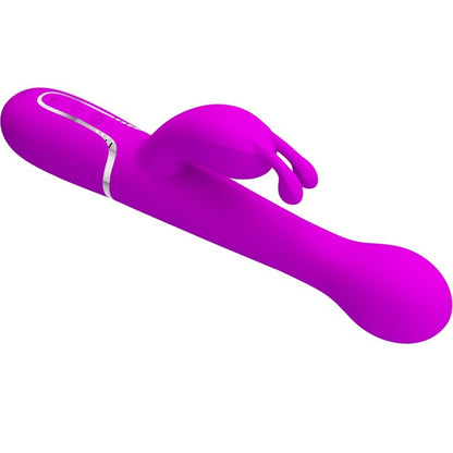PRETTY LOVE - DEJON RABBIT 3 IN 1 MULTIFUNCTION VIBRATOR PURPLE