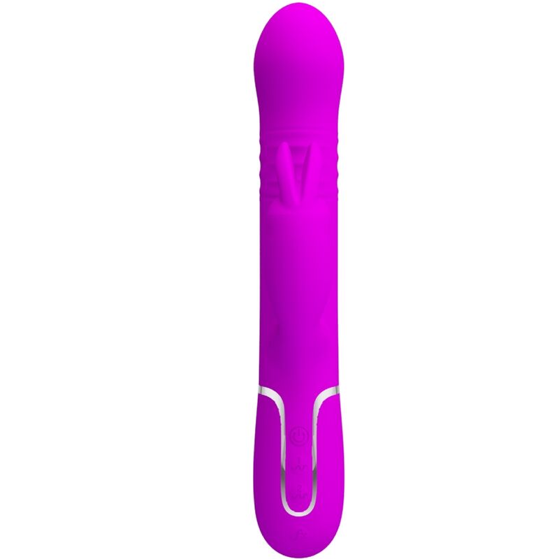 PRETTY LOVE - COALE RABBIT VIBRATOR WITH PURPLE PEARLS