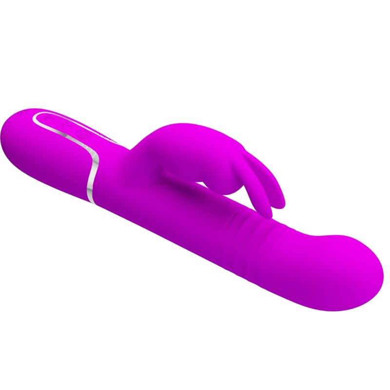 PRETTY LOVE - COALE RABBIT VIBRATOR WITH PURPLE PEARLS