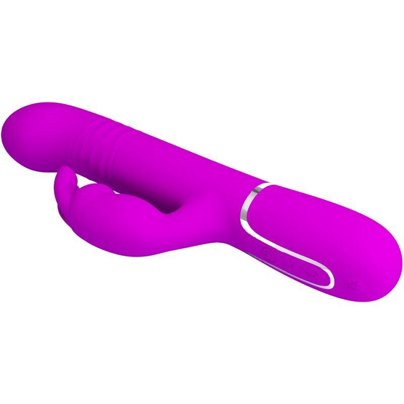 PRETTY LOVE - COALE RABBIT VIBRATOR WITH PURPLE PEARLS