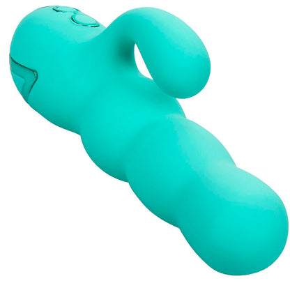 CALEXOTICS - DEL MAR DIVA RABBIT VIBRATOR AQUA GREEN BY CALIFORNIA DREAMING