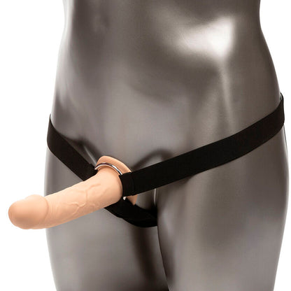 CALEXOTICS - PERFORMANCE MAXX REALISTIC EXTENSION WITH HARNESS, LIGHT SKIN