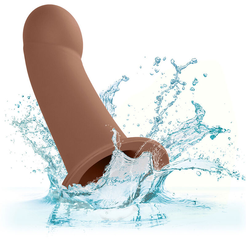 CALEXOTICS - PERFORMANCE MAXX EXTENSION WITH HARNESS FOR BROWN SKIN