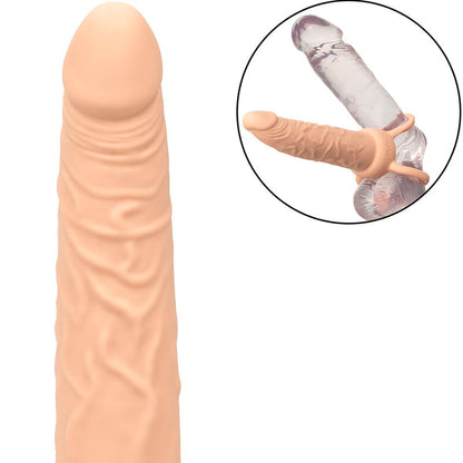 CALEXOTICS - PERFORMANCE MAXX DOUBLE RECHERGEABLE PENETRATOR LIGHT SKIN