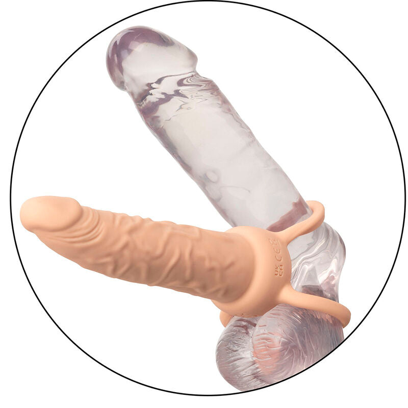 CALEXOTICS - PERFORMANCE MAXX DOUBLE RECHARGEABLE PENETRATOR LIGHT SKIN
