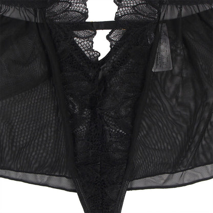 SUBBLIME - TEDDY CUELLO HALTER ESPALDA DESCUBIERTA ENCAJE