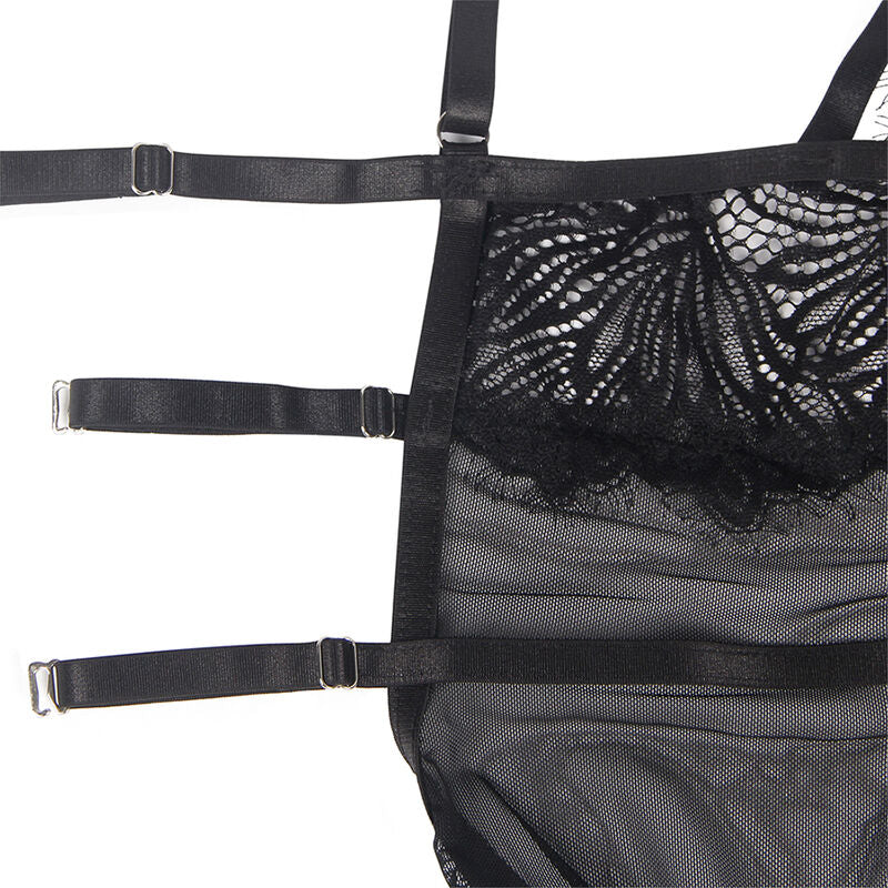 SUBBLIME - BABYDOLL CON TIRANTES AJUSTABLES DE ENCAJE