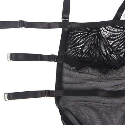 SUBBLIME - BABYDOLL CON TIRANTES AJUSTABLES DE ENCAJE