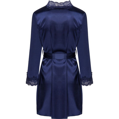 LIVCO CORSETTI FASHION - JACQUELINE LC 90249 BATA + CAMISA + PANTY AZUL MARINO L/XL