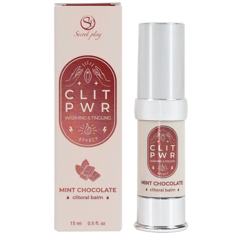 SECRET PLAY - CLIT PWR BÁLSAMO DE CLÍTORIS MENTA CHOCOLATE