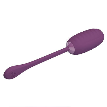 PRETTY LOVE - CASPER RECHARGEABLE VIBRATING EGG PURPLE