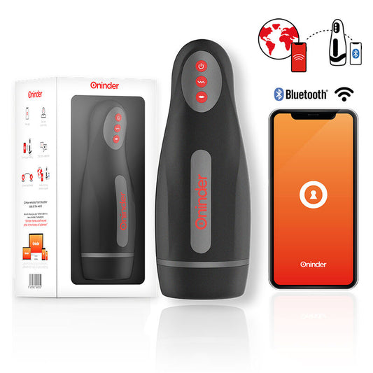 ONINDER - SEOUL Masturbador Masclino de compressió i vibració - APP GRATU .T
