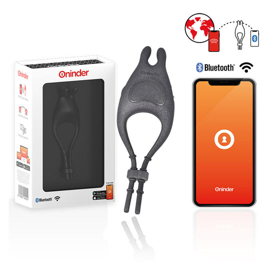 ONINDER - Anell vibrador ajustable Pampa i polivalent - Aplicació gratuïta