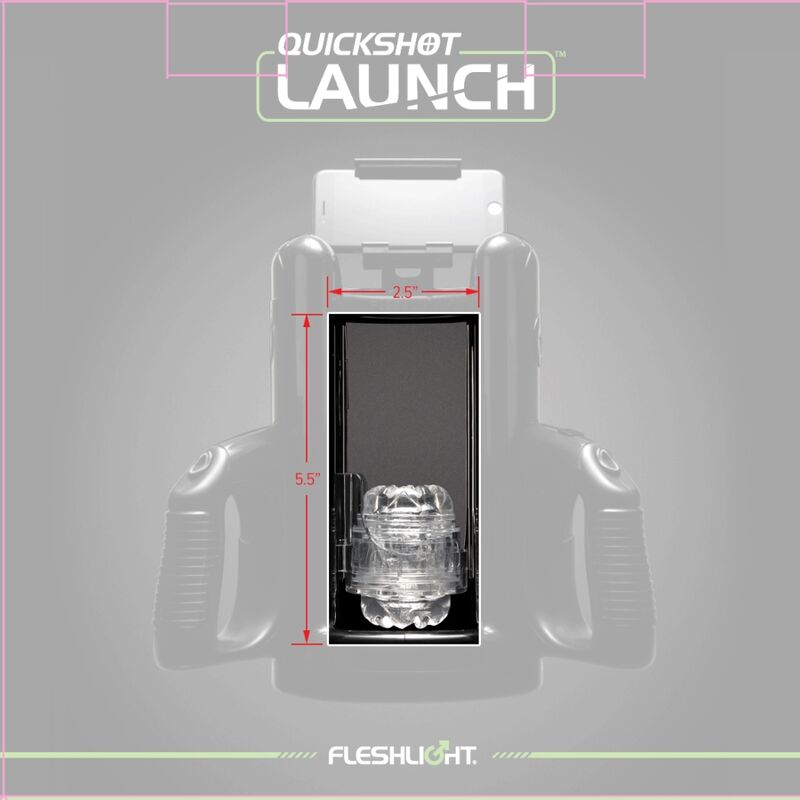 FLESHLIGHT - АВТОМАТИЧНИЙ МАСТУРБАТОР QUICKSHOT LAUNCH