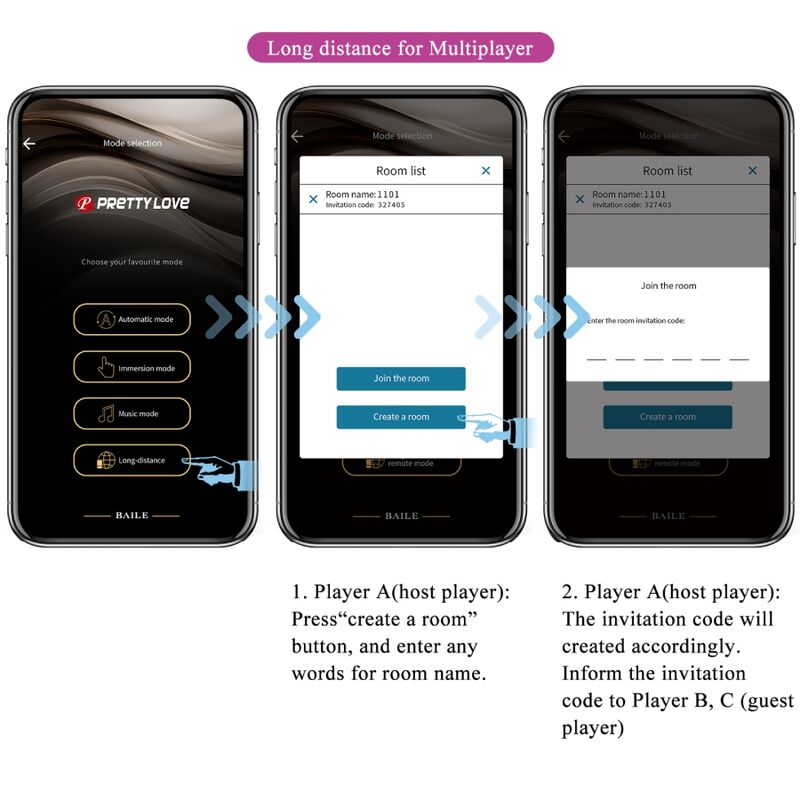 PRETTY LOVE - ETHAN RECHARGEABLE VIBRATOR LILAC