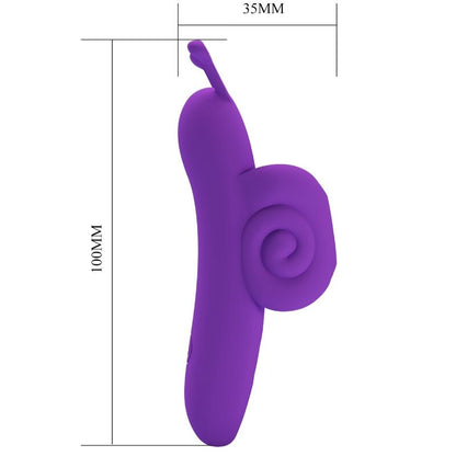 PRETTY LOVE - SNAIL POWERFUL PURPLE TOE STIMULATOR