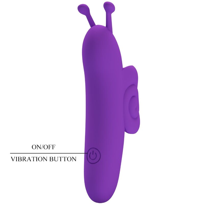 PRETTY LOVE - SNAIL POWERFUL PURPLE TOE STIMULATOR