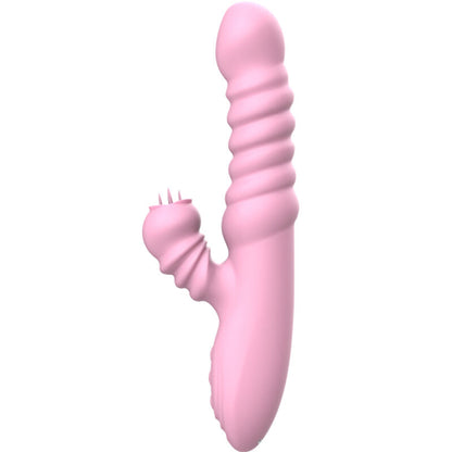 ARMONY - VIBRADOR MULTIFUNÇÕES COM LÍNGUA ESTIMULADORA EFEITO CALOR ROSA