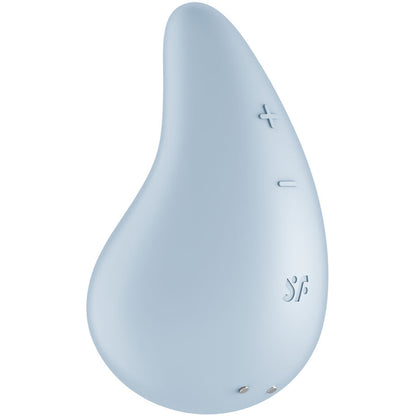 SATISFYER - DEW DROP LAY-ON VIBRATOR BLUE