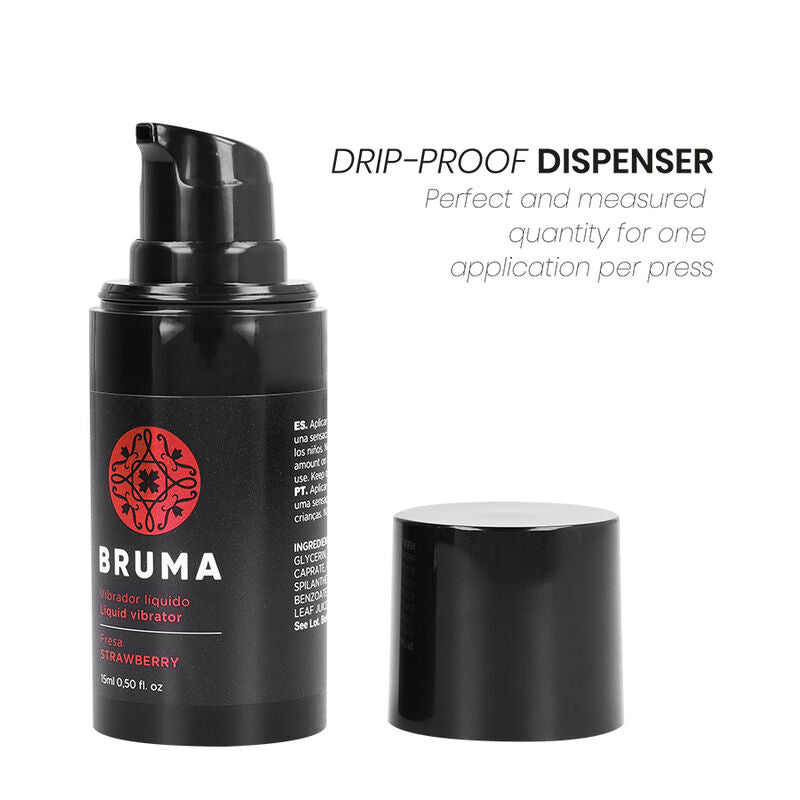 BRUMA - VIBRADOR LÍQUIDO MORANGO