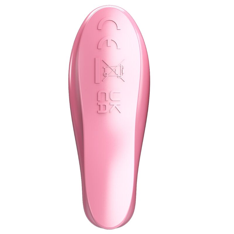 PRETTY LOVE - LEAF PINK VIBRATING NIPPLE CLAMPS