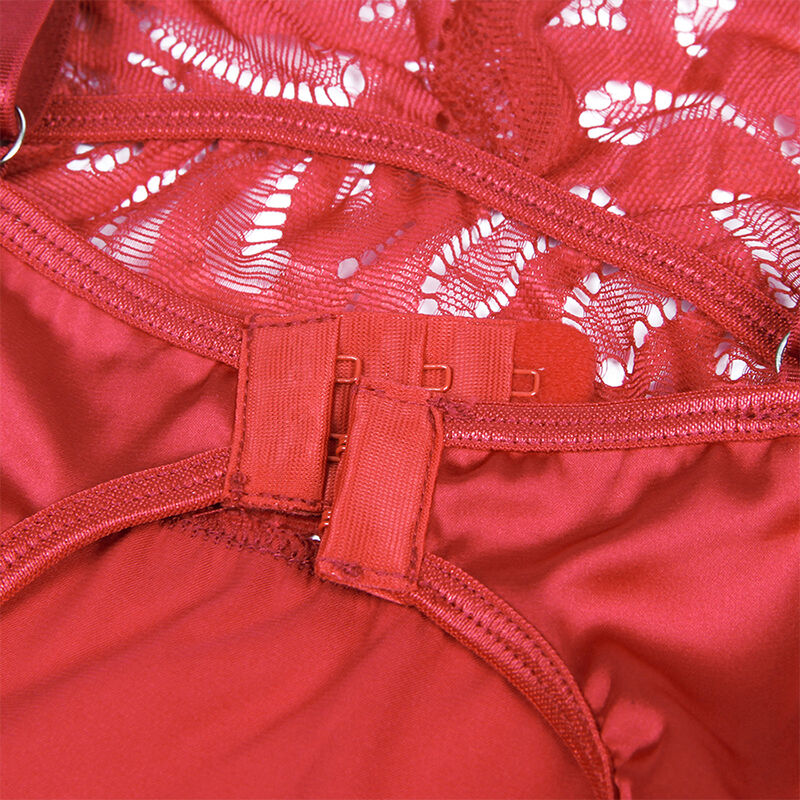 SUBBLIME - BABYDOLL SATINADO CON ENCAJE