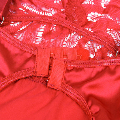 SUBBLIME - BABYDOLL SATINADO CON ENCAJE