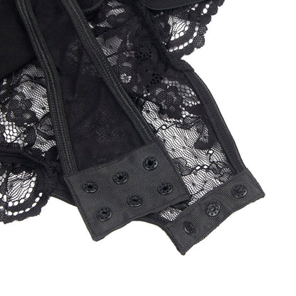 SUBBLIME - TEDDY CON LIGA DETALLE ENCAJES Y TIRAS
