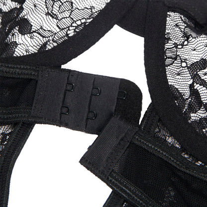 SUBBLIME - TEDDY CON LIGA DETALLE ENCAJES Y TIRAS