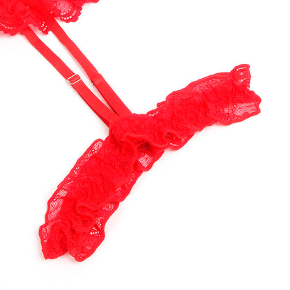SUBBLIME - TEDDY CON LIGA DETALLE ENCAJE Y TIRAS
