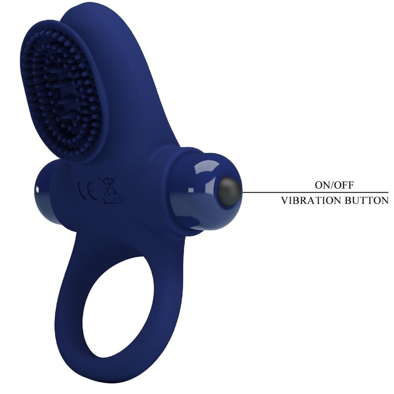 Pretty Love - Pale Ring amb vibració blava