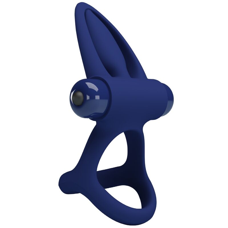 Pretty Love - Mat Double Ring amb vibració i estimulador blau