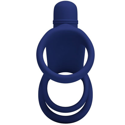 Pretty Love - Elish Vibrador Anell amb extensió blava