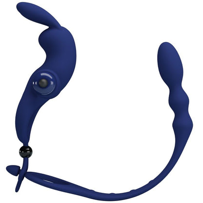 Pretty Love - Ayad Rabbit Vibbit Ring amb plug blau
