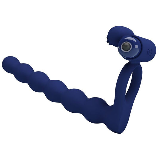 Pretty Love: anell vibrador de plug blau ajmal