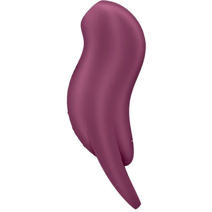 SATISFYER - POCKET PRO 1 CLITORAL STIMULATOR MAROON