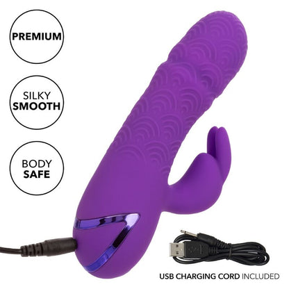 CALEXOTICS - MANHATTAN BEACH MARVEL VIBRATOR RABBIT MORADO BY CALIFORNIA DREAMING