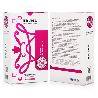 BRUMA - VIBRADOR LÍQUIDO PASTILHA ELÁSTICA
