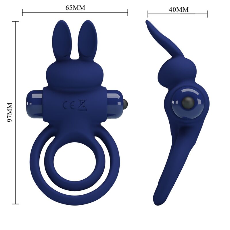 Pretty Love - Darey Double Ringer Rabbit Blue Blue