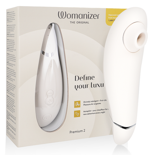 WOMANIZER - PREMIUM 2 ESTIMULADOR CLITORIANO CINZENTO