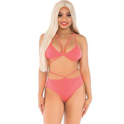 LEG AVENUE - TOP & BRAGAS CON TIRANTES
