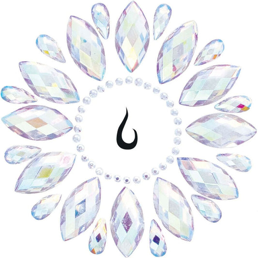 LEG AVENUE - FLOWER ADHESIVE BODY JEWELRY