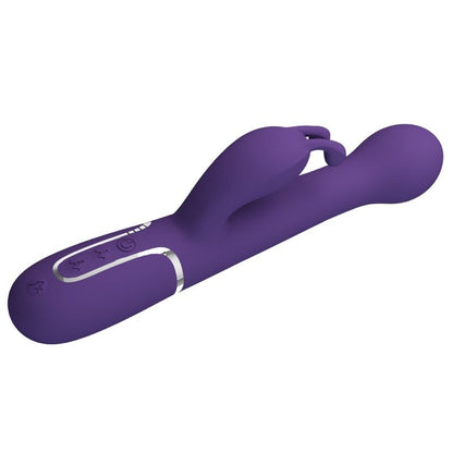 PRETTY LOVE - DEJON RABBIT 3 IN 1 MULTIFUNCTION VIBRATOR PURPLE
