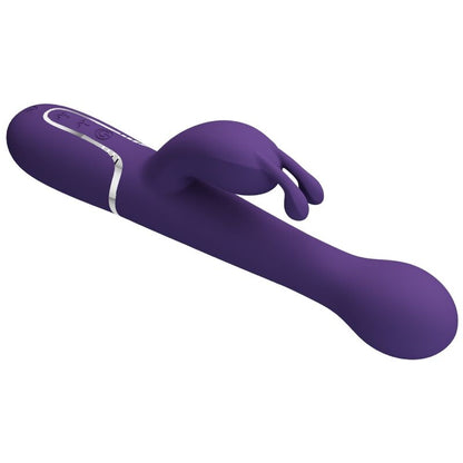 PRETTY LOVE - DEJON RABBIT 3 IN 1 MULTIFUNCTION VIBRATOR PURPLE