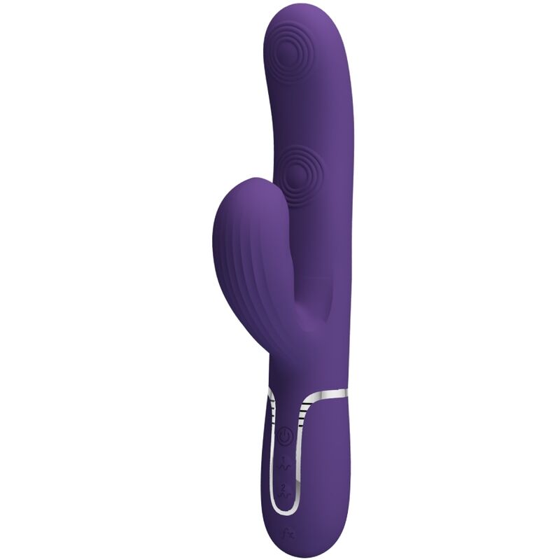 PRETTY LOVE - PERLITA 3-IN-1 MULTIFUNCTION G-SPOT VIBRATOR, PURPLE