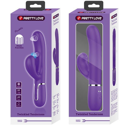 PRETTY LOVE - PERLITA 3-IN-1 MULTIFUNCTION G-SPOT VIBRATOR, PURPLE