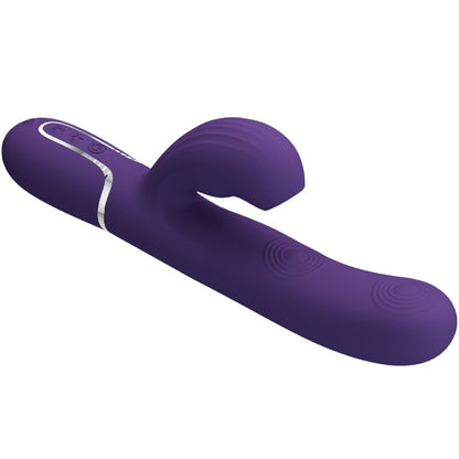 PRETTY LOVE - PERLITA 3-IN-1 MULTIFUNCTION G-SPOT VIBRATOR, PURPLE