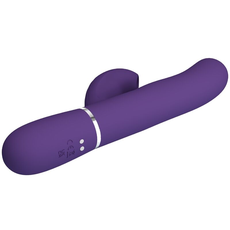 PRETTY LOVE - PERLITA 3-IN-1 MULTIFUNCTION G-SPOT VIBRATOR, PURPLE