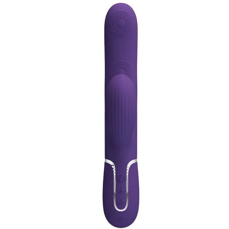 PRETTY LOVE - PERLITA 3-IN-1 MULTIFUNCTION G-SPOT VIBRATOR, PURPLE