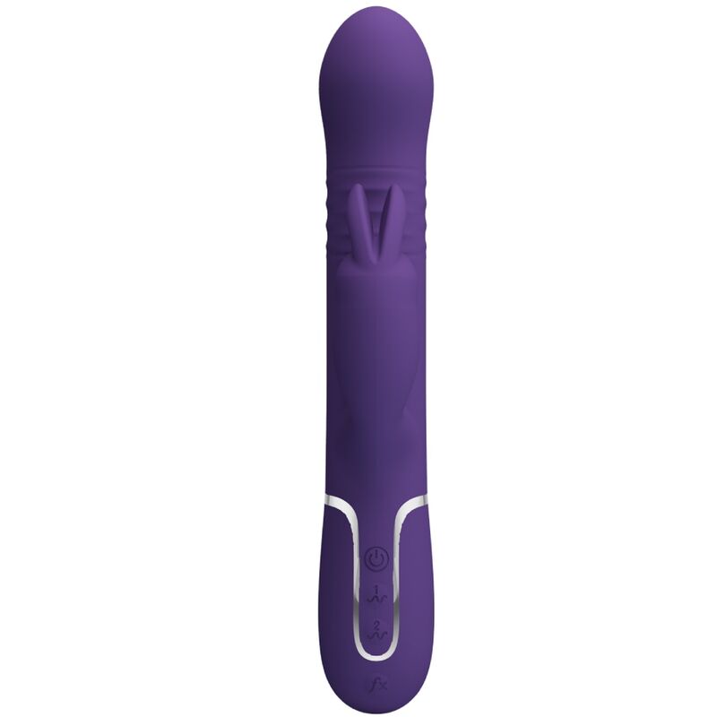 PRETTY LOVE - COALE RABBIT 4 IN 1 VIBRATOR PURPLE